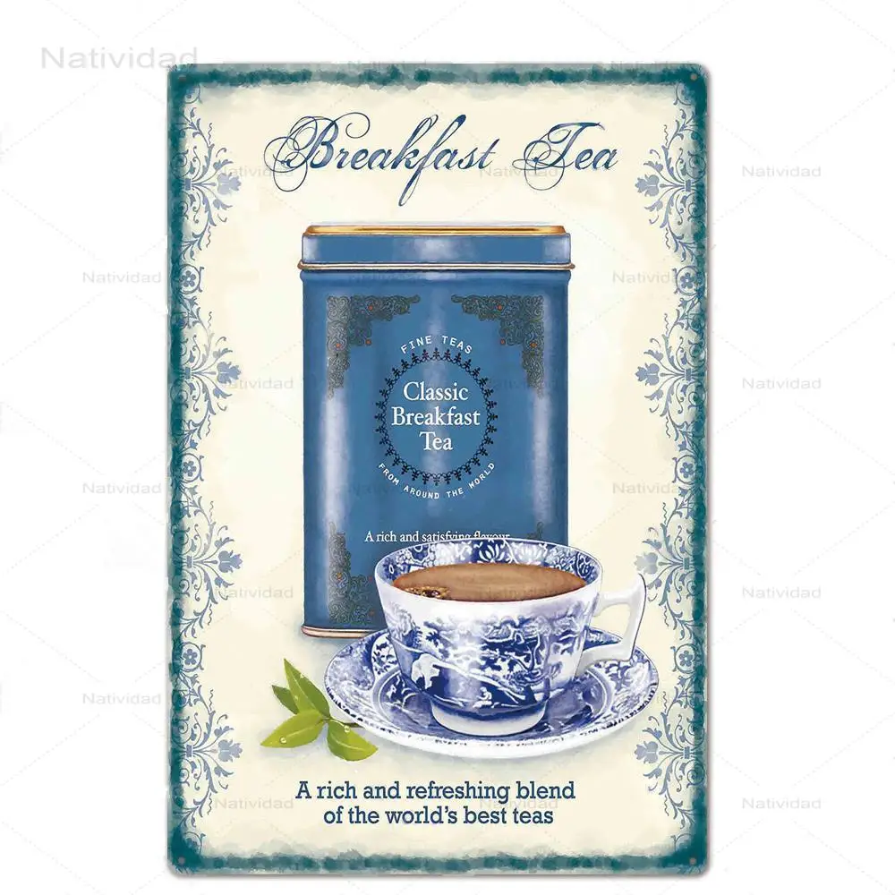 Keep Calm and Drink Tea постеры с надписью металлическая Оловянная табличка рисунком утюга