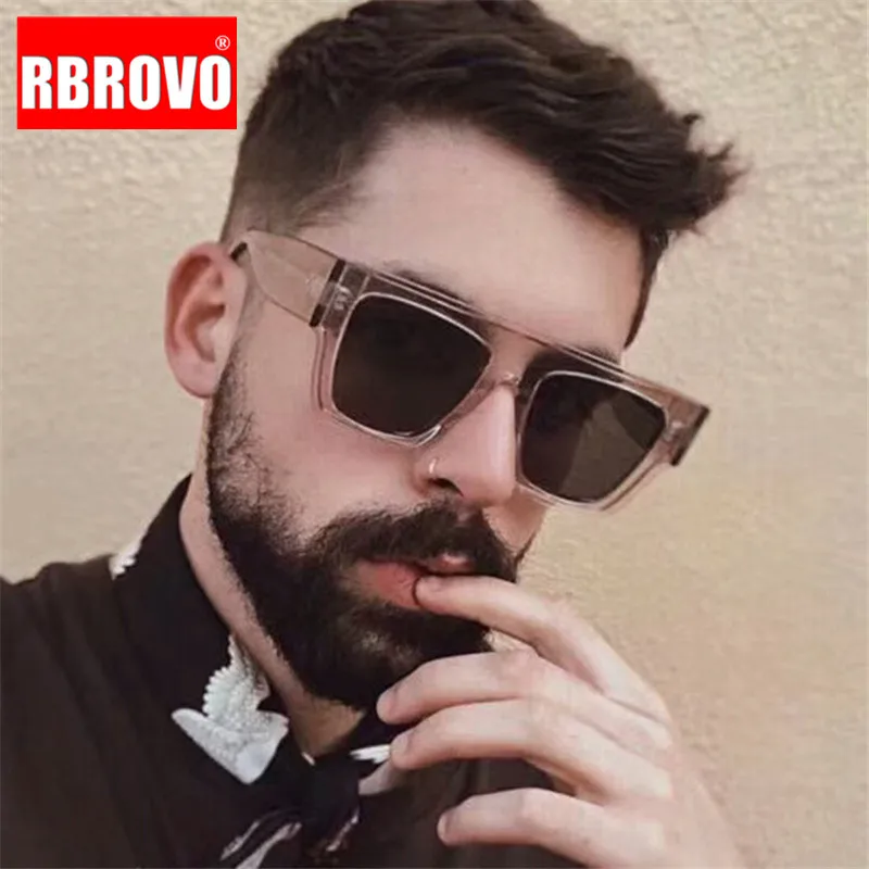 Солнечные очки RBROVO в большой оправе женские простые брендовые дизайнерские
