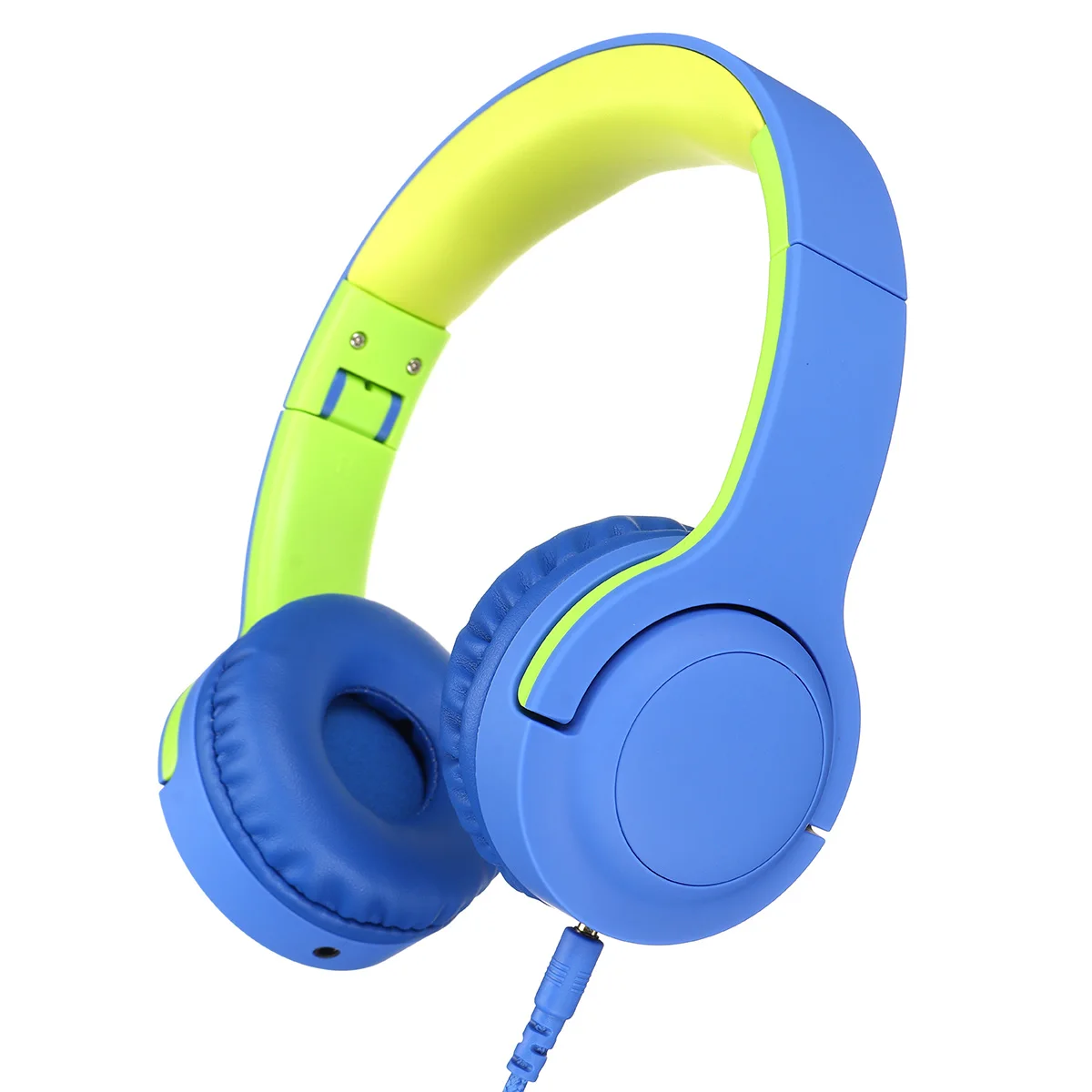 

Kids Headphones Head-mounted Children Safe Volume Noise Cancelling Foldable Stereo 93dB 3.5mm Headsets for Phone