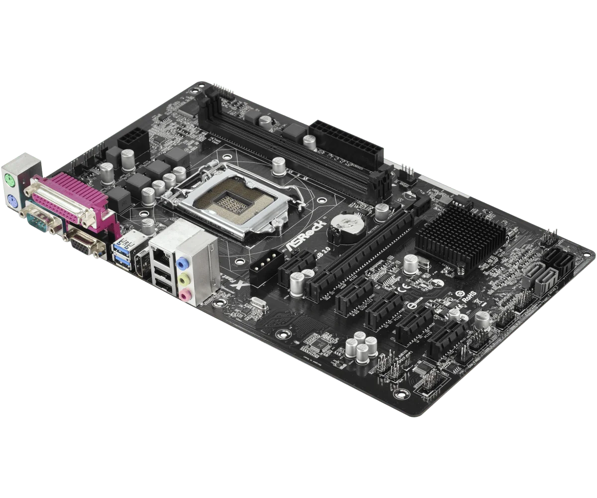 Billig Für ASRock H81 PRO BTC Desktop-Motherboard Intel H81 Sockel LGA 1150 I7 I5 I3 DDR3 PCI-E X16 SATA III Original Verwendet Mainboard