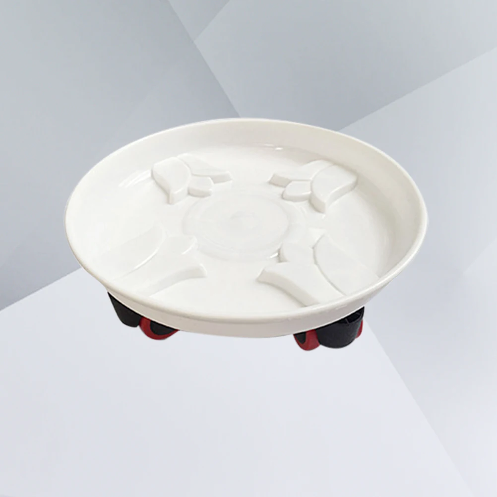 Съемный горшок для цветов из смолы поддон растений кастрюля перемещения