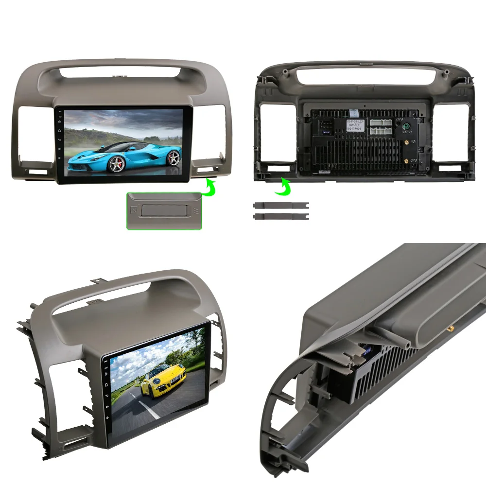 Sinosmart автомобильный gps навигатор радио для Toyota Old Camry 2002 2006 2.5D IPS/QLED экран 8 ядер DSP