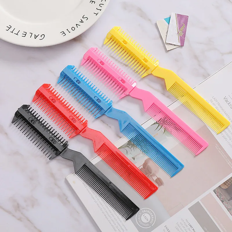 ПЭТ машинка для стрижки волос гребень резка с 2-мя лезвиями Уход за лошадьми