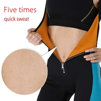free shipping sports fitness violently sweat suit womens suit jumpsuit chest support slimming body shaper
