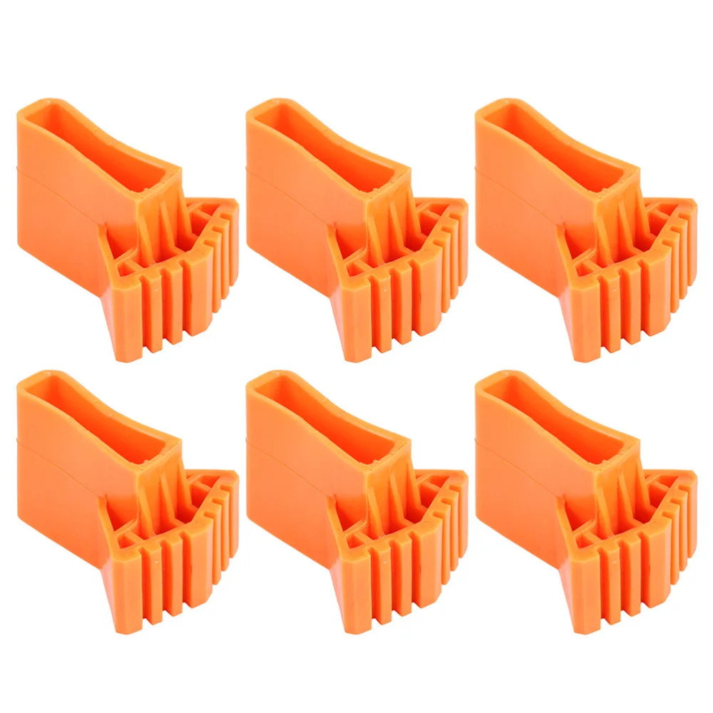

6pcs Multifunctional Folding Ladder Fan-shaped Foot Cover Non-slip Foot Pad