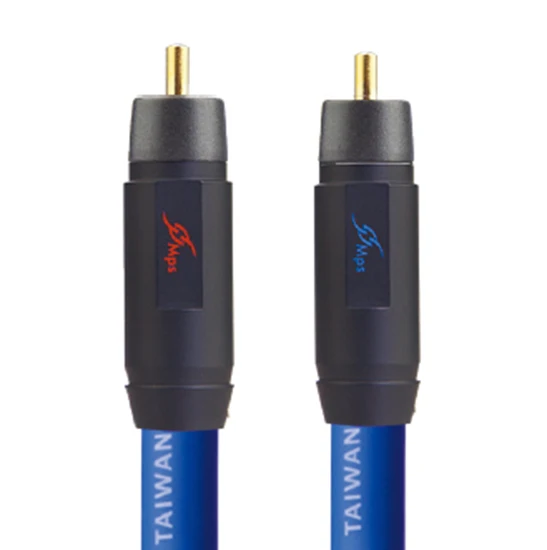 Коаксиальный кабель HiFi MPS M 75R 99.9997% OCC 75 Ом аудиокабель RCA BNC 24K с родиевым покрытием