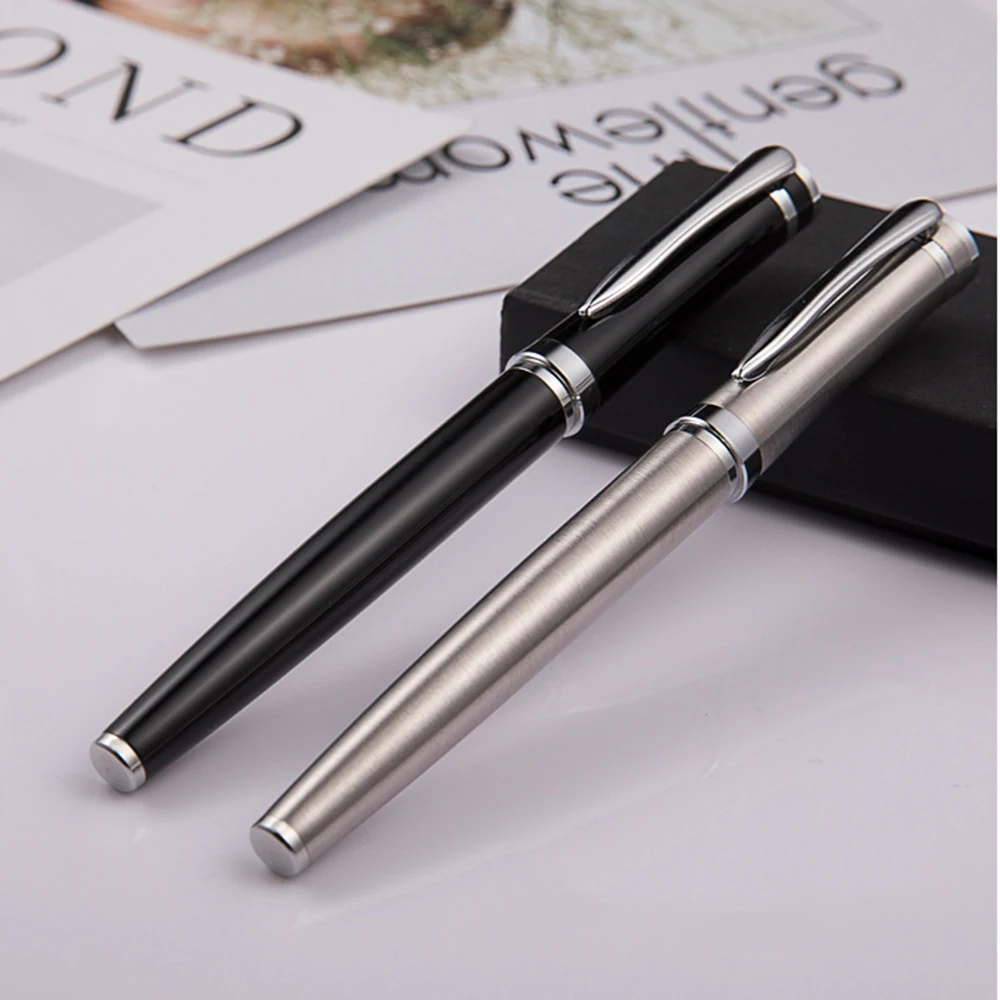 Ручки премиум класса с гелевыми чернилами ручки для школы и офиса черные белые