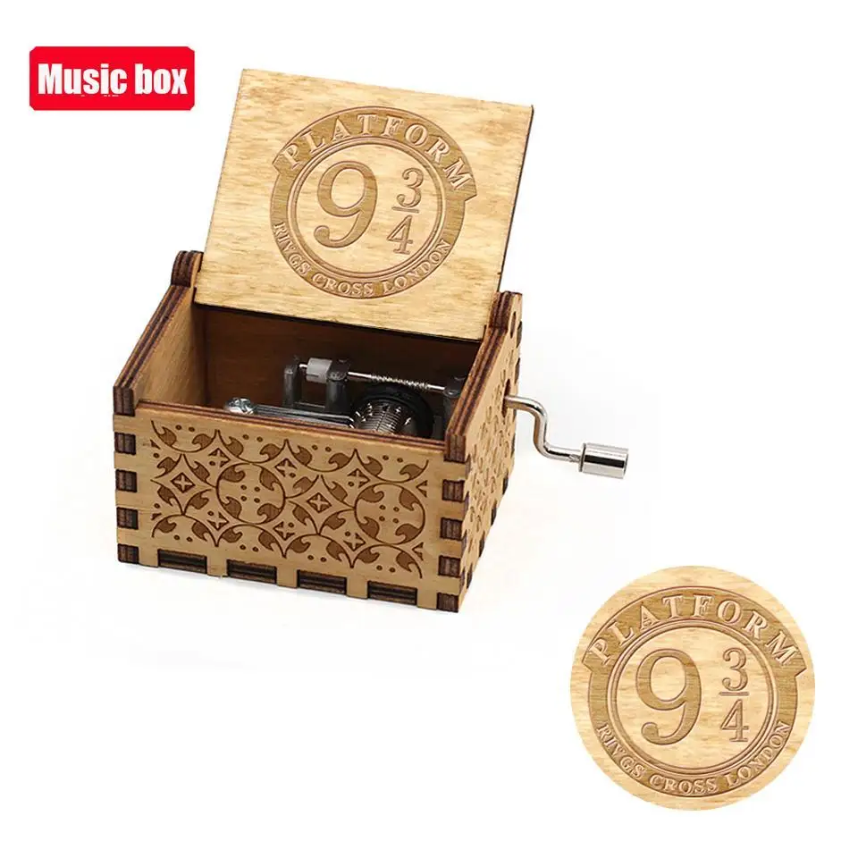 Лидер продаж деревянная музыкальная шкатулка Черная Королева &quotПарк Юрского