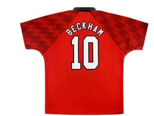 Retro 1996/98 Beckham Cantona Solskjaer Cole Scholes Giggs Keane Sheringham Classic Shirts Vintage Jerseys | Спорт и развлечения