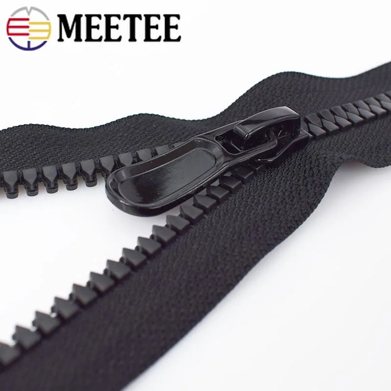 8 #15 # Экологичная молния с открытым концом для курток двойные слайдеры застежки