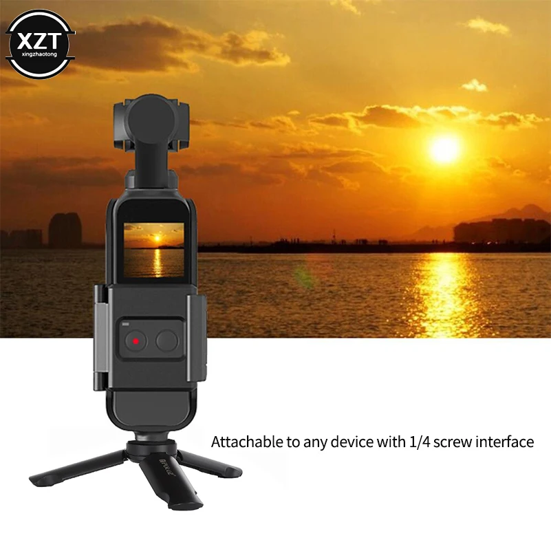 High Quality Mount Bracket Holder with 1/4 Screw for DJI Osmo Pocket Camera interface & Action Cam Tripod Selfie Stick | Электроника