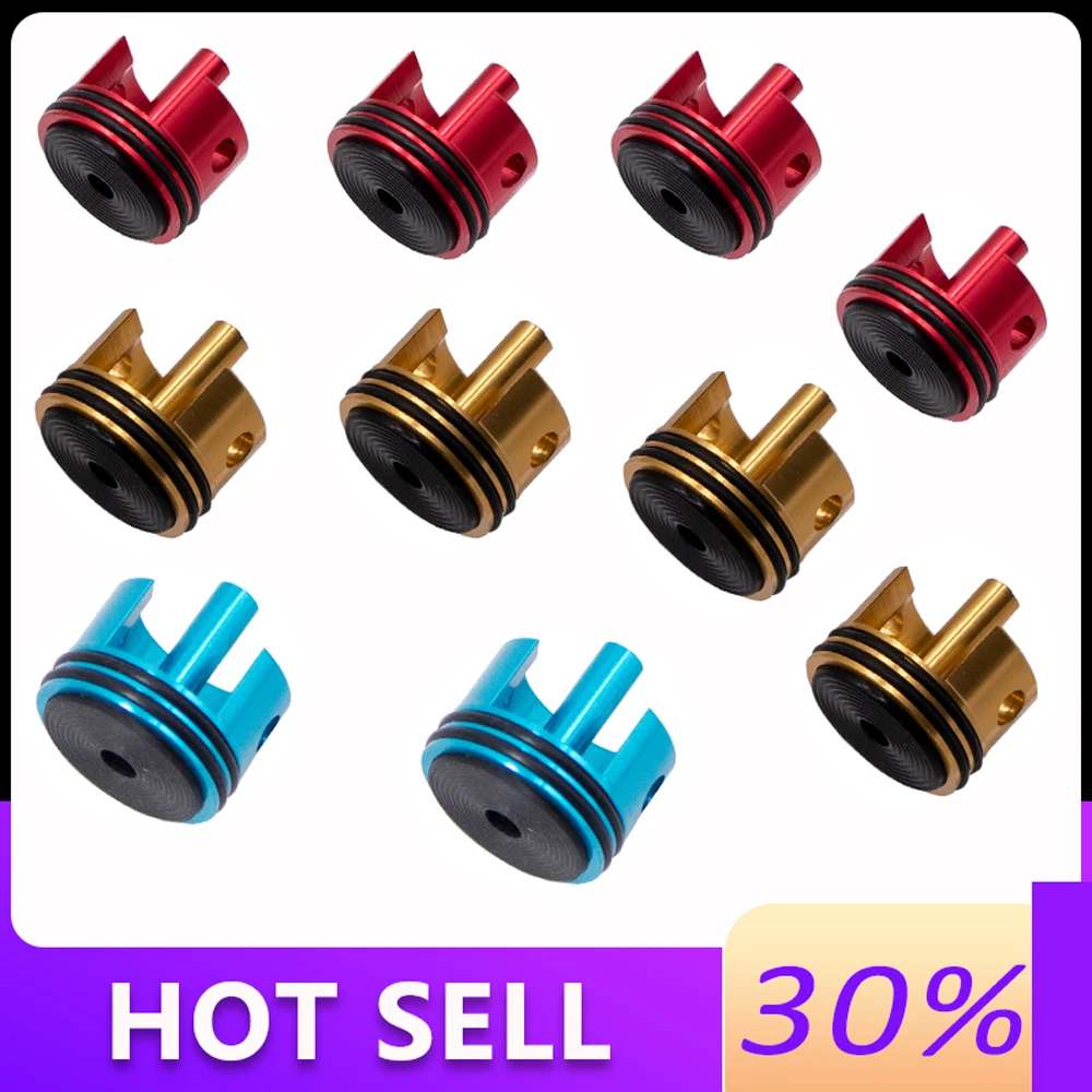 CNC алюминиевое двойное уплотнительное кольцо резиновая накладка Тип поршня