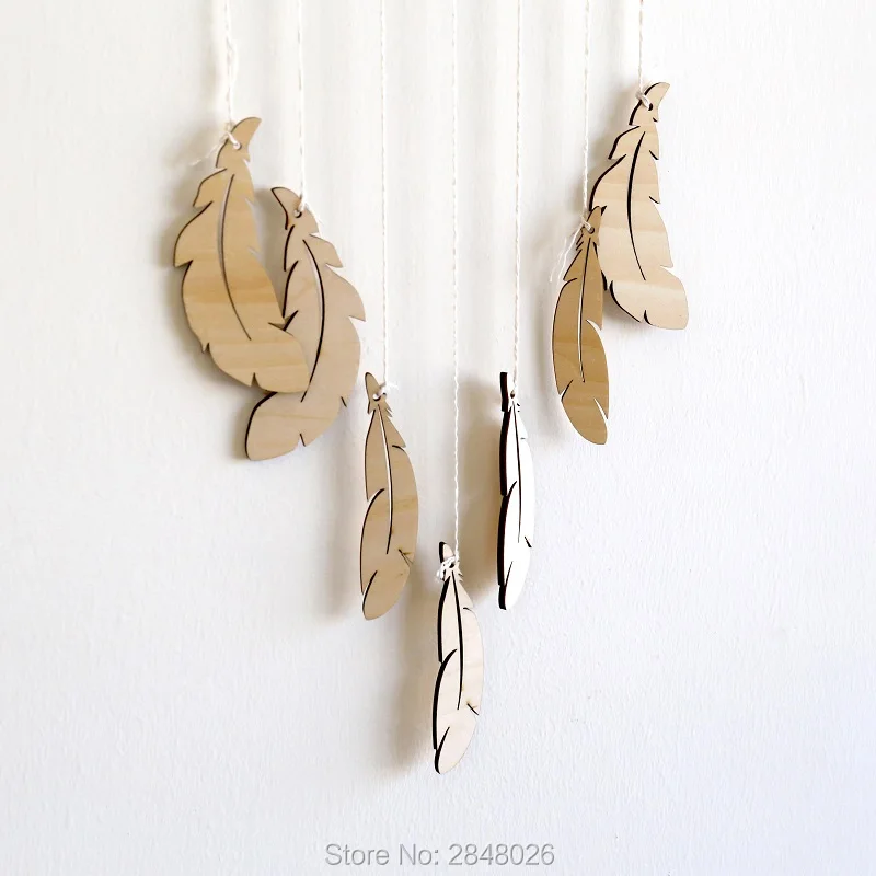 Персонализированный Деревянный Настенный декор Ловец снов с именем детский