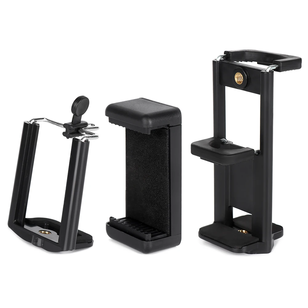 

Universal Mobile Phone Clip Selfie Stick Holder Mount Bracket Adapter Portable Smartphone Camera Cell for Phone Tripod Stand