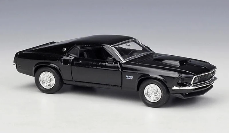 Модель из сплава для литья под давлением Ford Mustang boss модель с соотношением 1/36