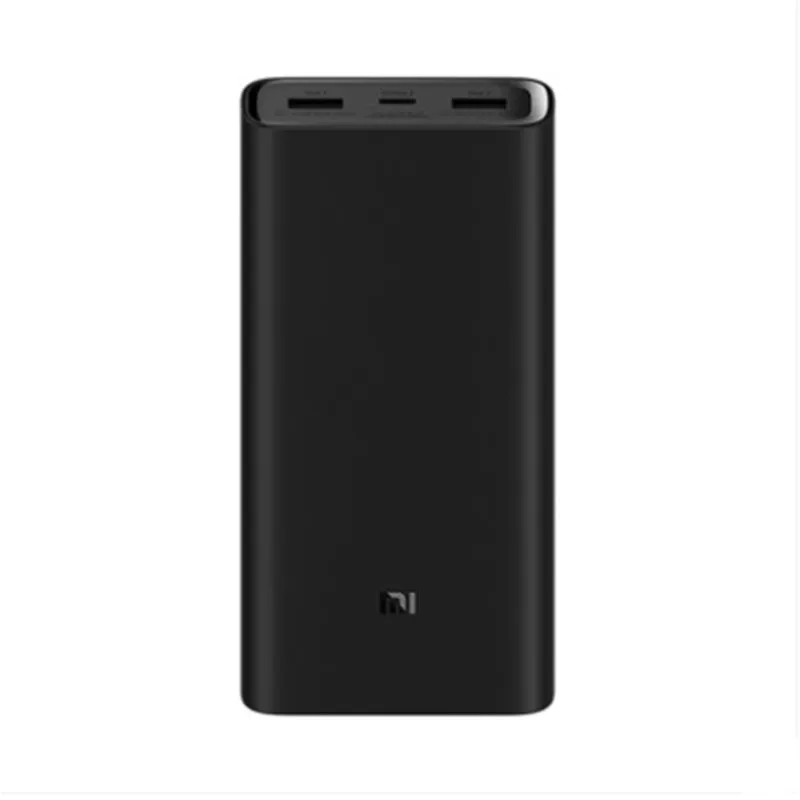 Оригинал xiaomi mobile power 3 высокая версия 20000mAh bank QC3.0 портативное зарядное устройство 2