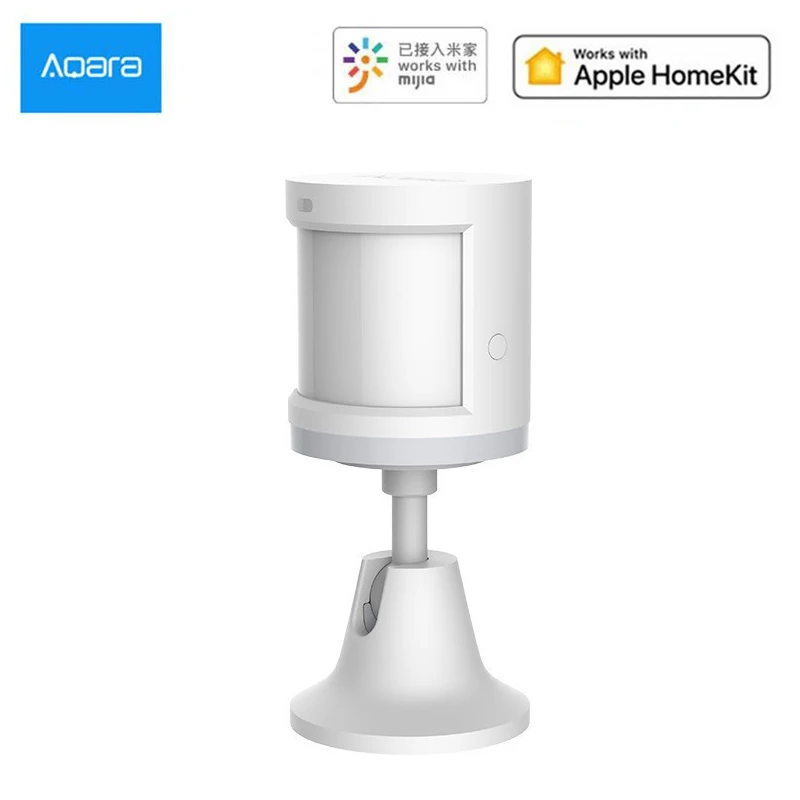 Датчик человеческого тела Aqara через Android IOS Zigbee соединение с приложением Mijia и Apple