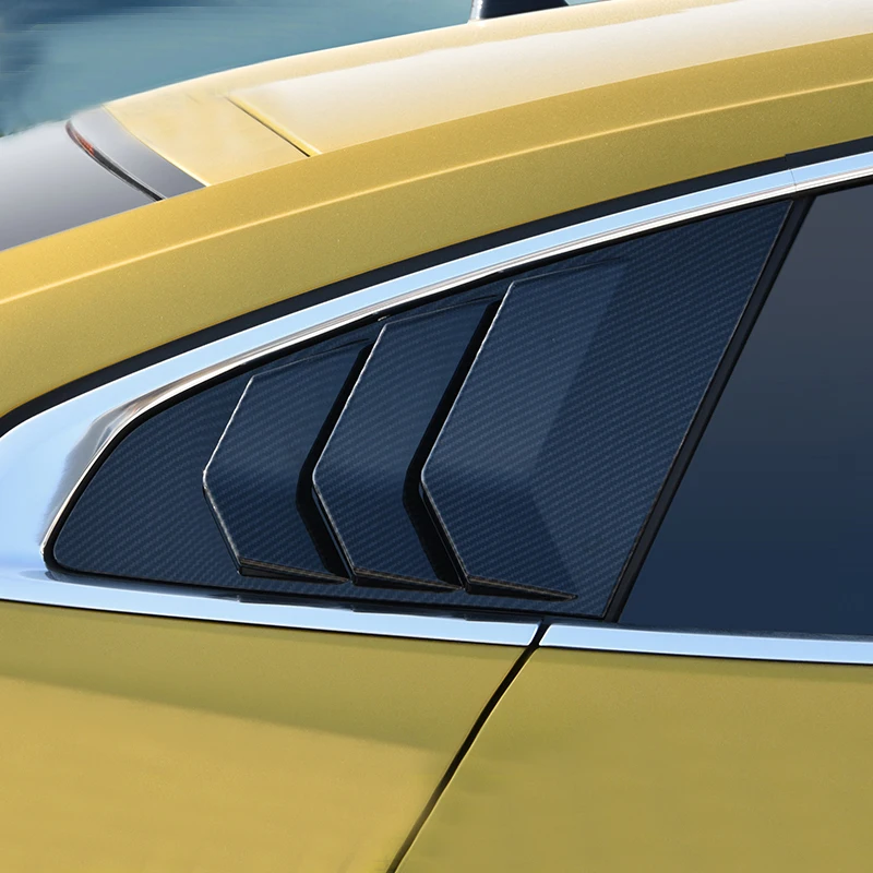 Для Volkswagen arteon углеродного волокна автомобильные наклейки модификация украшения окна хромированные аксессуары arteon внешняя модификация