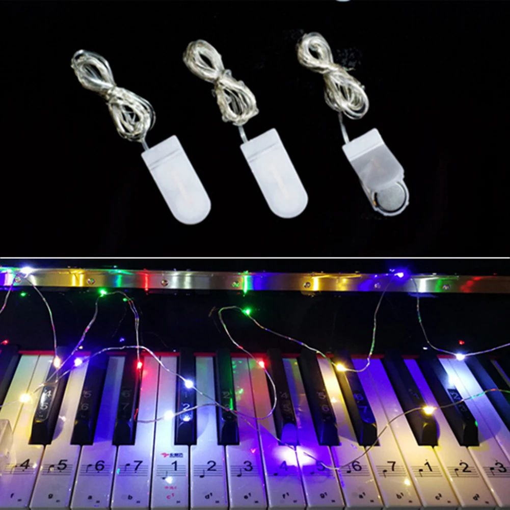

Studyset 1M 10LED Button Battery Copper Wire String Light Fairy Lamp Wedding Party Festivals Decoration