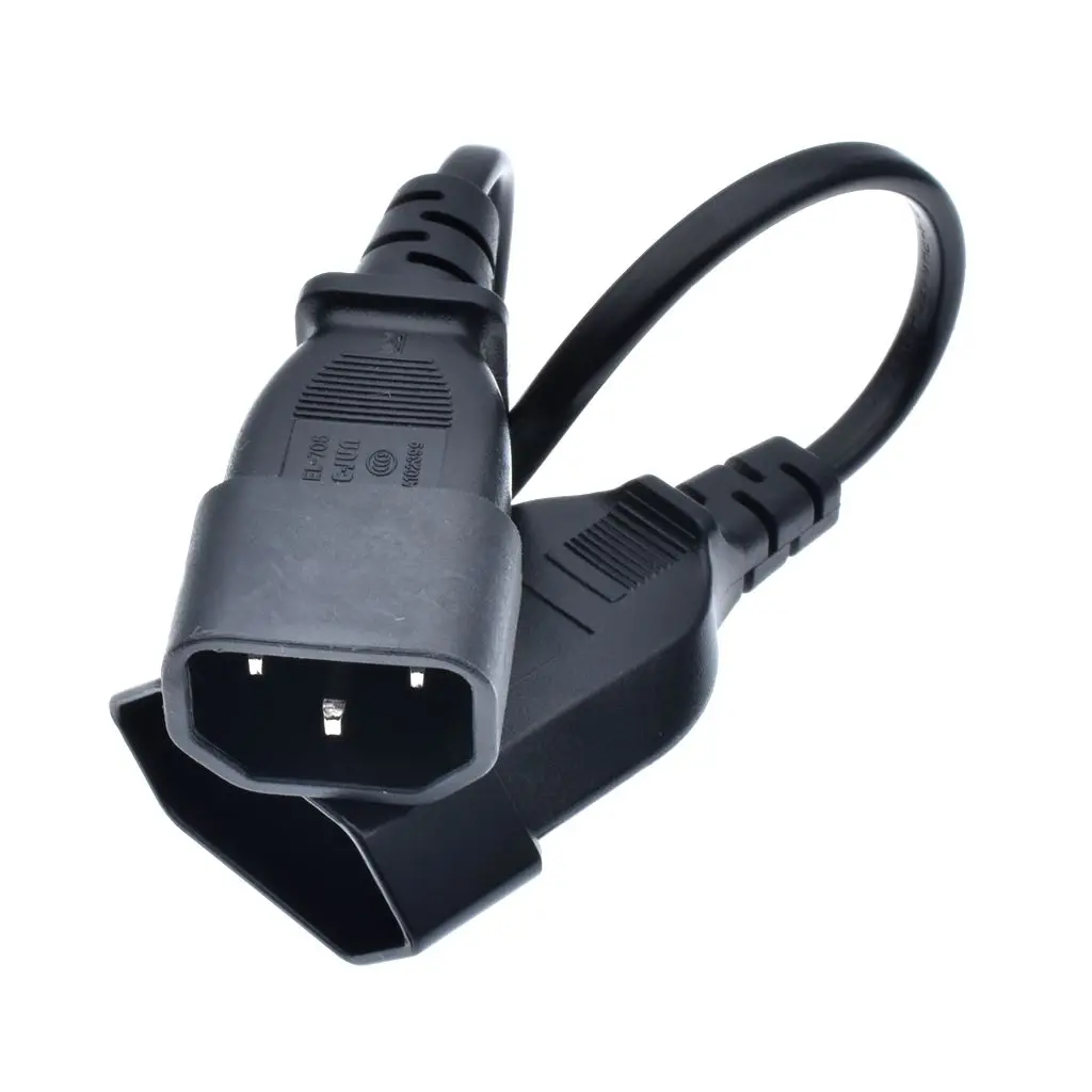 Шнур адаптера питания ЕС штекер IEC 320 C14 в Европейский CEE 7/16 2 контактный Женский