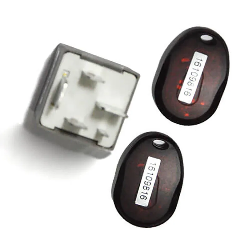 Реле зажигания автомобиля RF DZ 5 контактов невидимый замок с 2 пультами ДУ замена