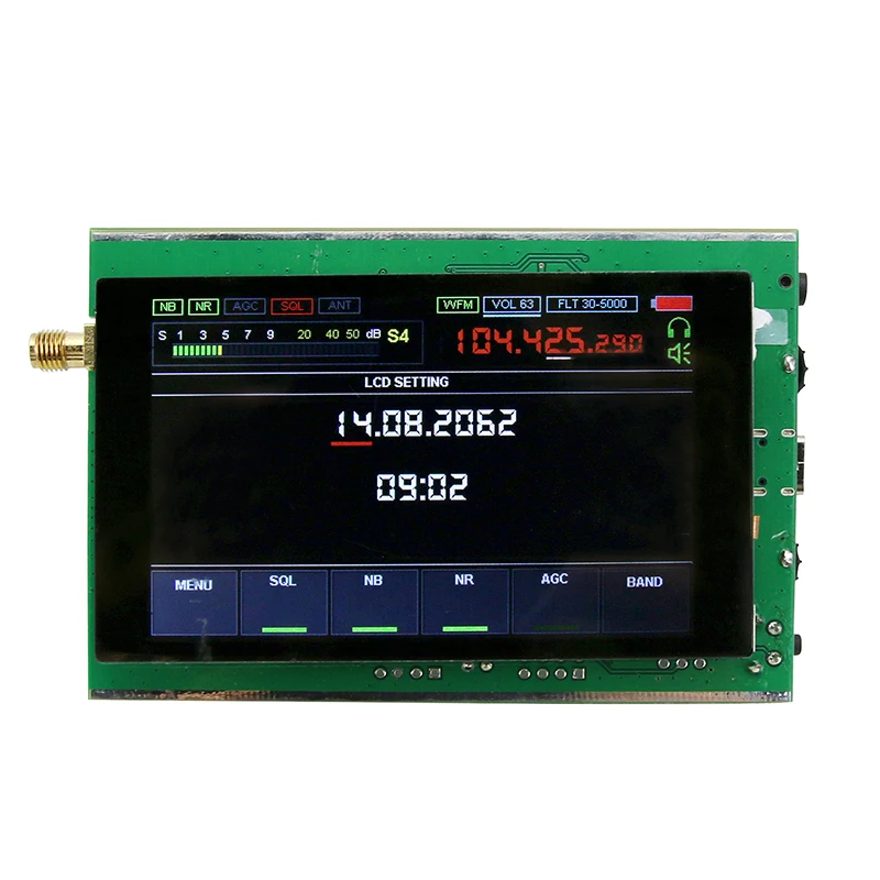 Wishcolor 50 кГц 200 МГц/50 2 ГГц Malahit SDR Малахитовый коротковолновый радиоприемник доска с