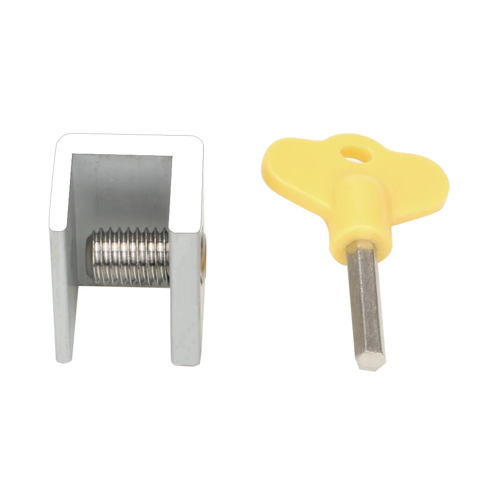 

Security Door Window Lock For Children Aluminum Restrictor Window Sliding Stopper Safety Key Lock Window Cable Limit