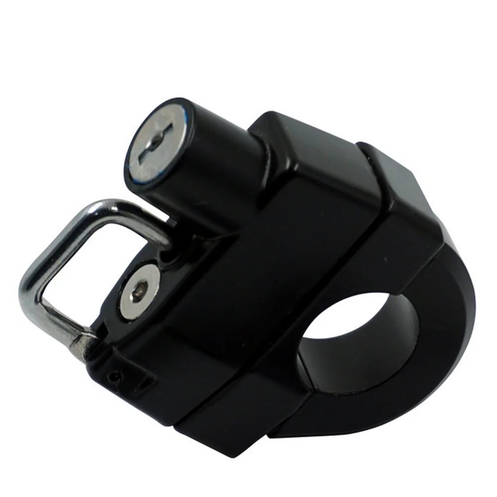 

Motorcycle Universal Helmet Lock For 25mm Handlebars Crash Bar Motorbike Supplies