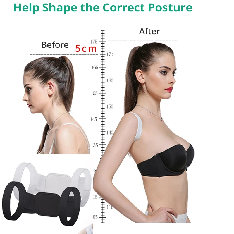 Корректор осанки для взрослых детей поддержка ключиц коррекция спины прямые