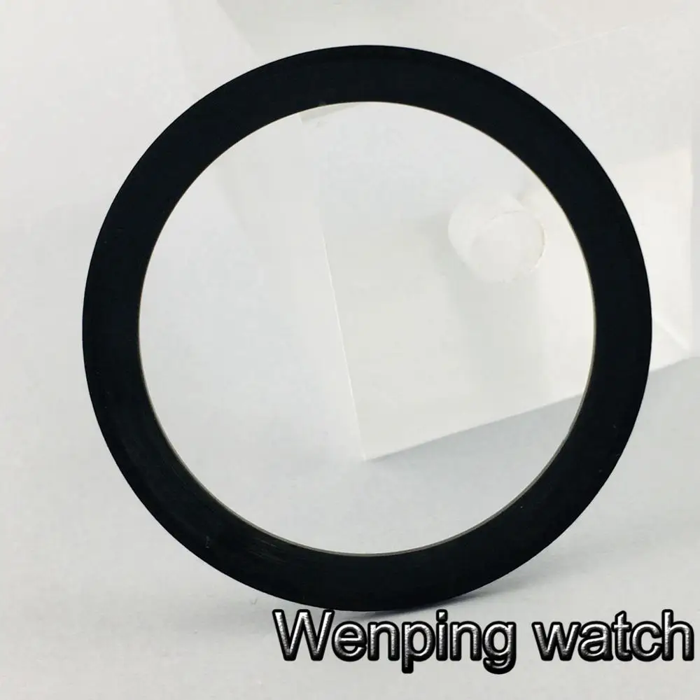 Новый высококачественный черный/серый керамический БЕЗЕЛЬ 38 мм подходит для