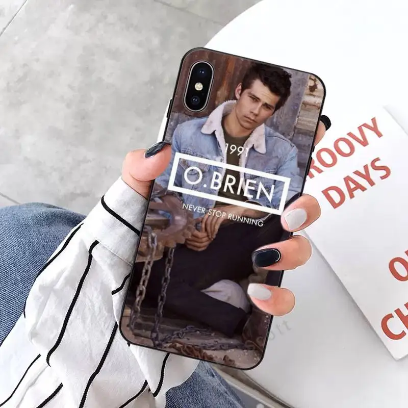 

Krajews Dylan O'Brien Teen Wolf Phone Case for iPhone 11 12 pro XS MAX 8 7 6 6S Plus X 5S SE 2020 XR high quality Anti-fall capa