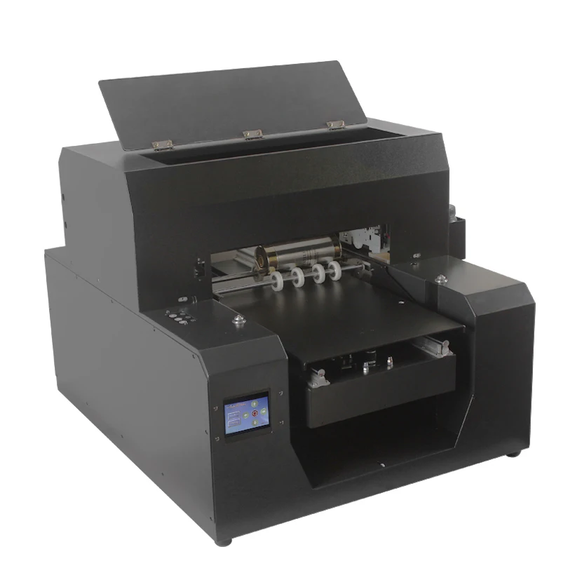 uv cylinder printer Huiti, A3 размер УФ принтер с DX5 печатающая головка A3 УФ планшетный принтер для чехлов телефонов акриловый принтер - Цвет: uv cylinder printer