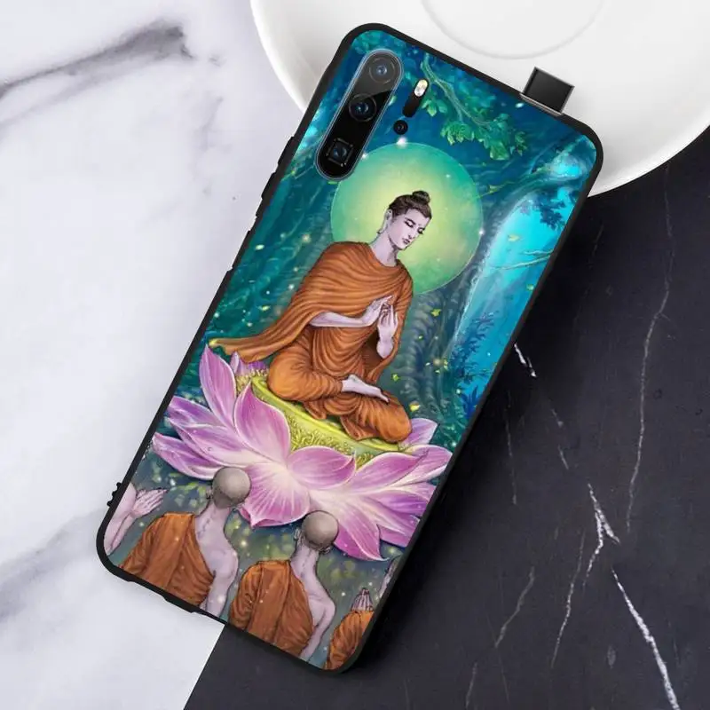 

Gautama buddha Phone Case For Huawei honor Mate P 10 20 30 40 Pro 10i 9 10 20 8 x Lite