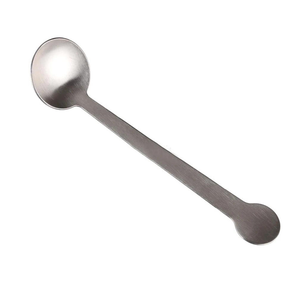 Household Sugar Bowl Coffee Salt Storage Silver Seasoning Jar Small Durable With Lid Spoon Kitchen Stainless Steel Condiment Pot | Дом и сад