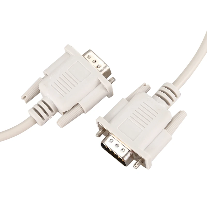 1 4 м RS232 DB9 9 Pin типа папа к VGA видео 15 контактный разъем Кабель адаптер светильник