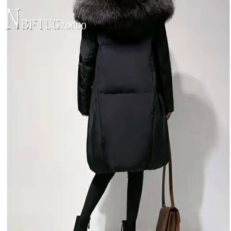 100kg Fat Sister Women Parkas Winter Long Style Korean Loose Thick Female Overcoat