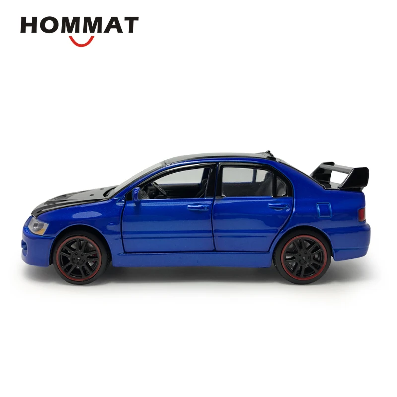 HOMMAT 1:32 масштаб Lancer Evolution IX EVO сплав металла Diecasts и игрушечные автомобили модель