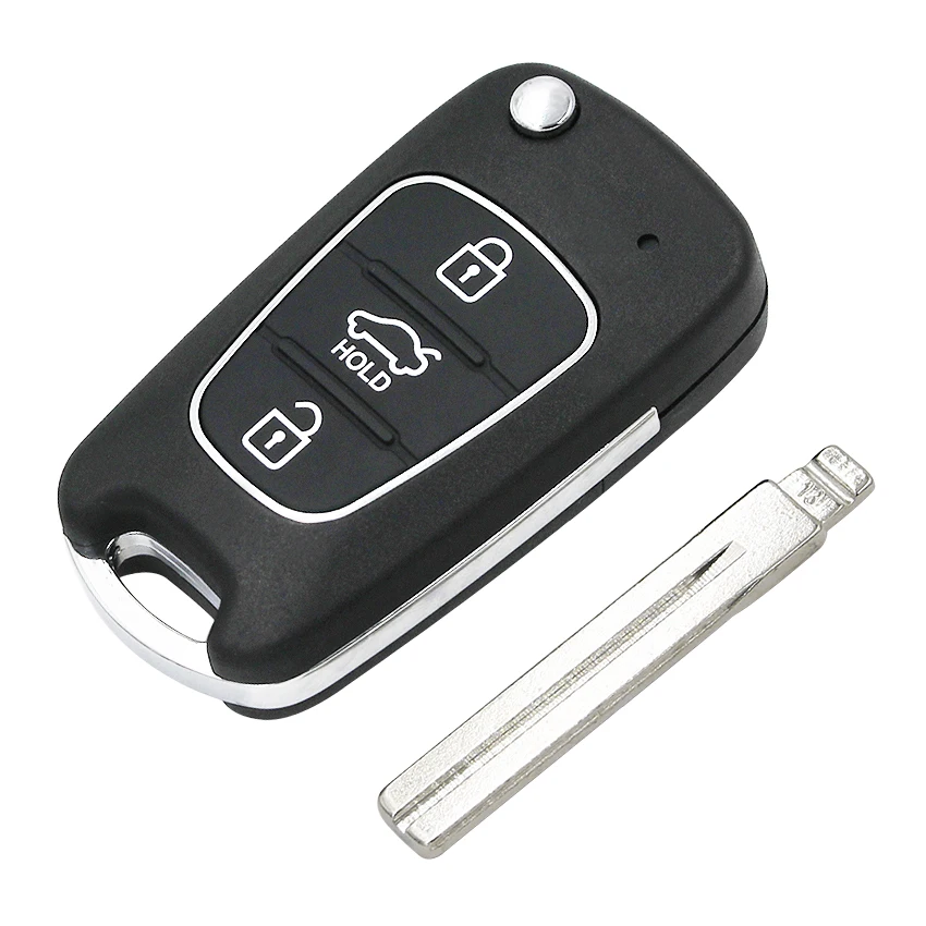 Upgraded Flip Remote Key Fob 3 buttons 433MHz ID46 chip for Kia Sportage 2010-2014 FCC ID: 95430-3U000 CE0678 MODELS | Автомобили и