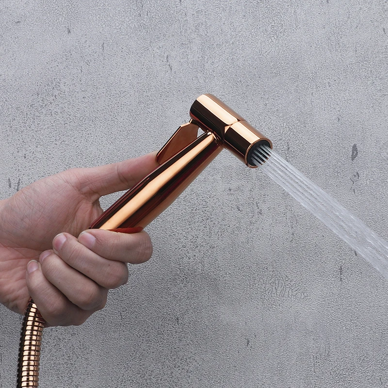 Смесители для унитаза смесители биде из латуни цвета розового золота