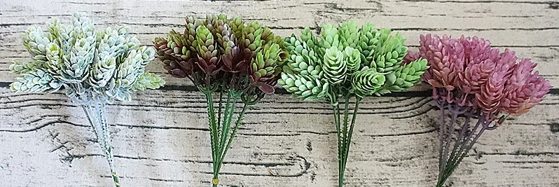 Искусственные суккуленты искусственные Висячие текстурированные нити с