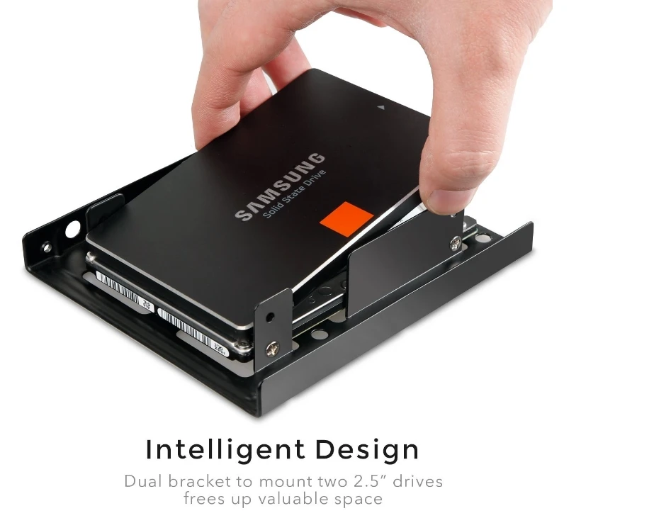 Монтажный кронштейн для жесткого диска 2 5 &quotSSD/жесткий диск до 3 5&quot поддержка SSD