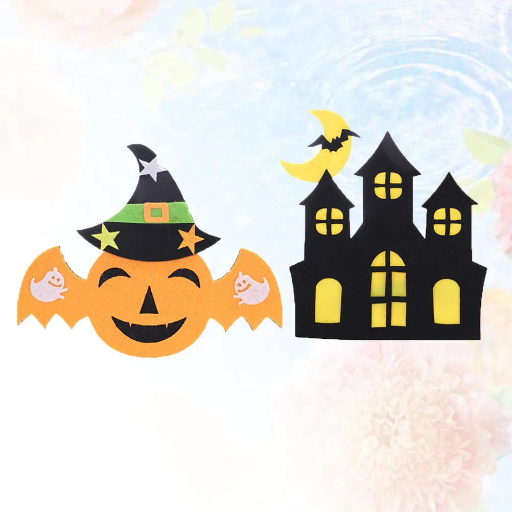 2 шт. головной убор крыло тыквы замок с летучими мышами аксессуар для волос обруч