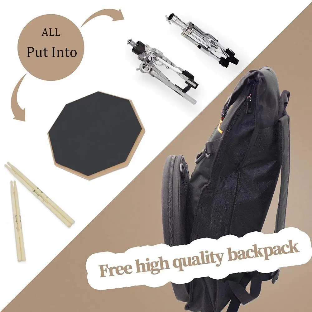 8 дюймов 12 специальная сумка для барабана утолщенный усиленный держатель рюкзак