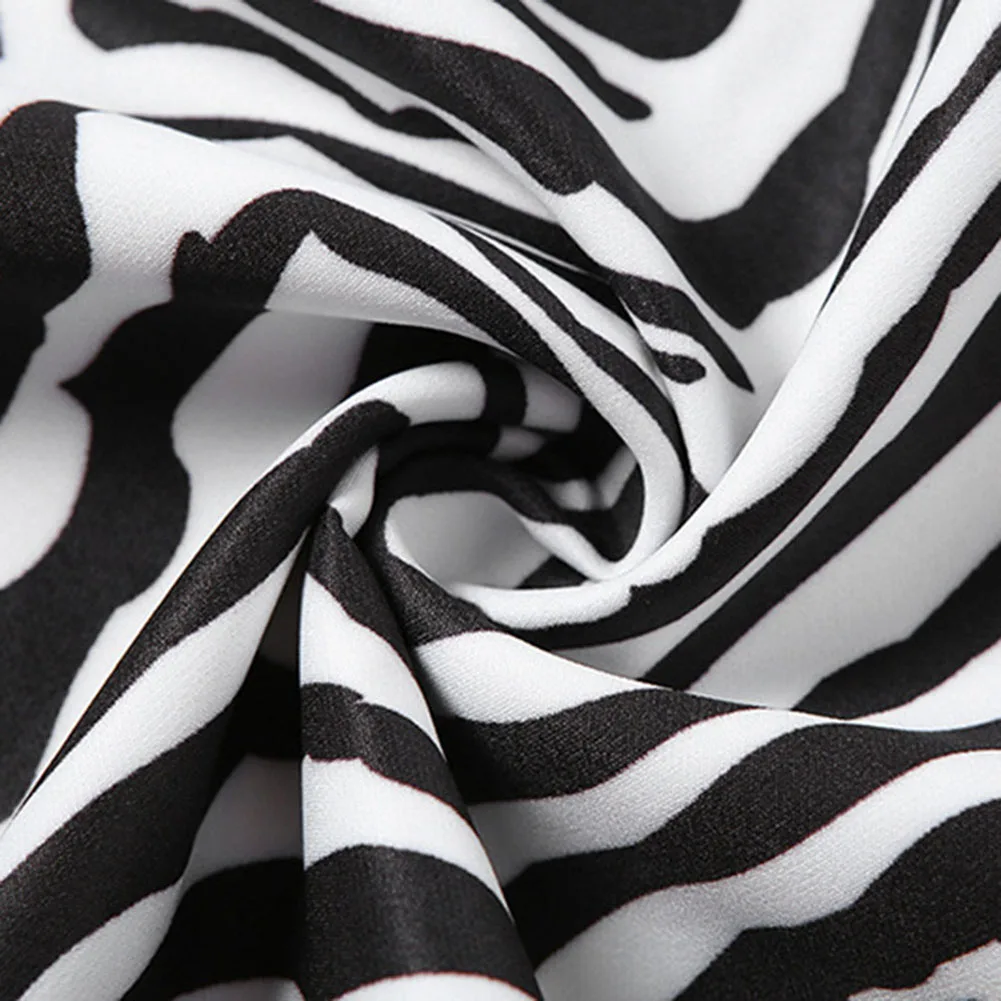 

Fashion Zebra Print Bodycon Skirts Summer Street Harajuku Casual Mini Short Skirt 2020 Activity Party Club Chain Skirt