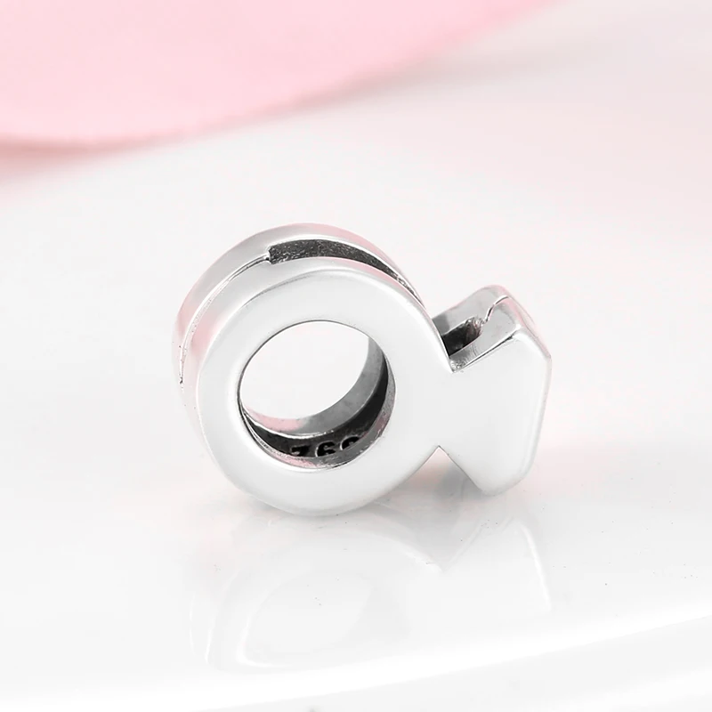 Горячая Распродажа романтические 925 пробы Серебряные бусы клипсы в форме кольца