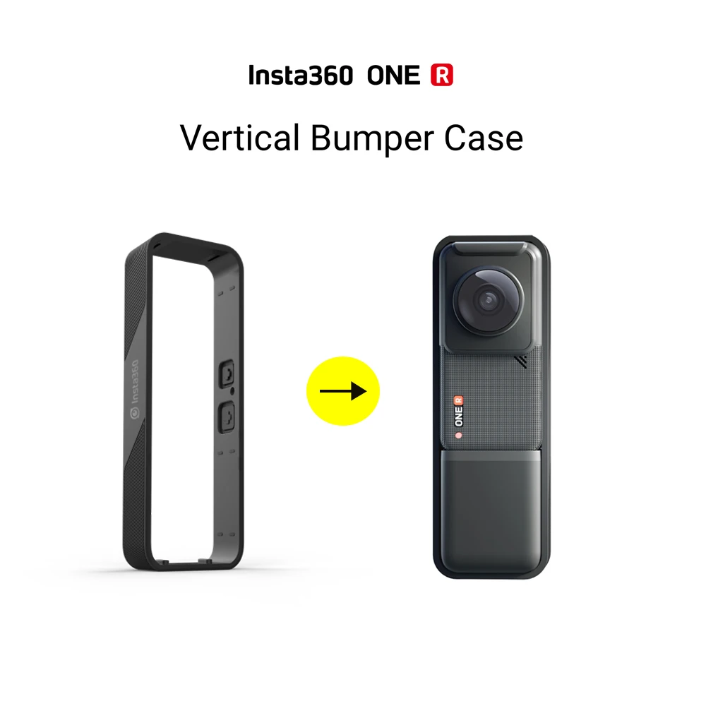 Insta360 ONER Vertical Battery Base &amp Bumper Case Action Camera Accessories Fall protetion for Waterproof Sport Cam | Электроника