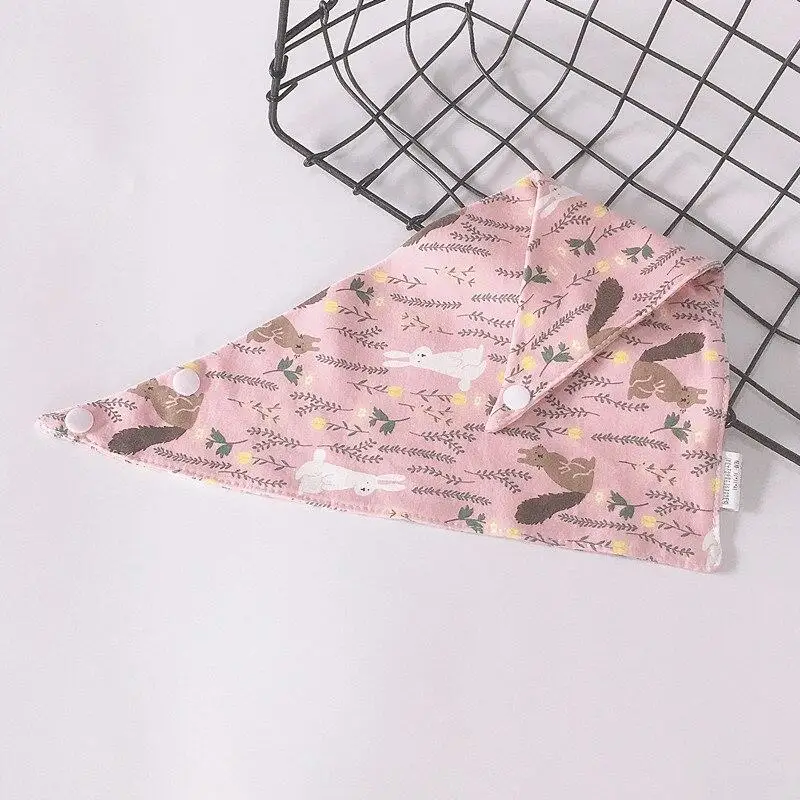 

Baby Bandana Bibs Triangle Cotton Scarf Newborn Cute Boy Girl Feeding Saliva Towel Baby Infant Eating Accessory Soft Baby Stuff