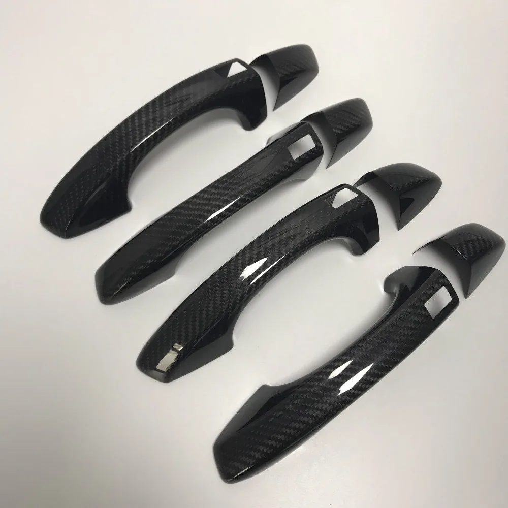 Защитная накладка на дверную ручку автомобиля из углеродного волокна для VW GOLF 7 MK7