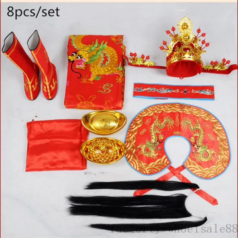 Костюм талисмана Бог богатства Вечерние костюмы для костюмированной вечеринки