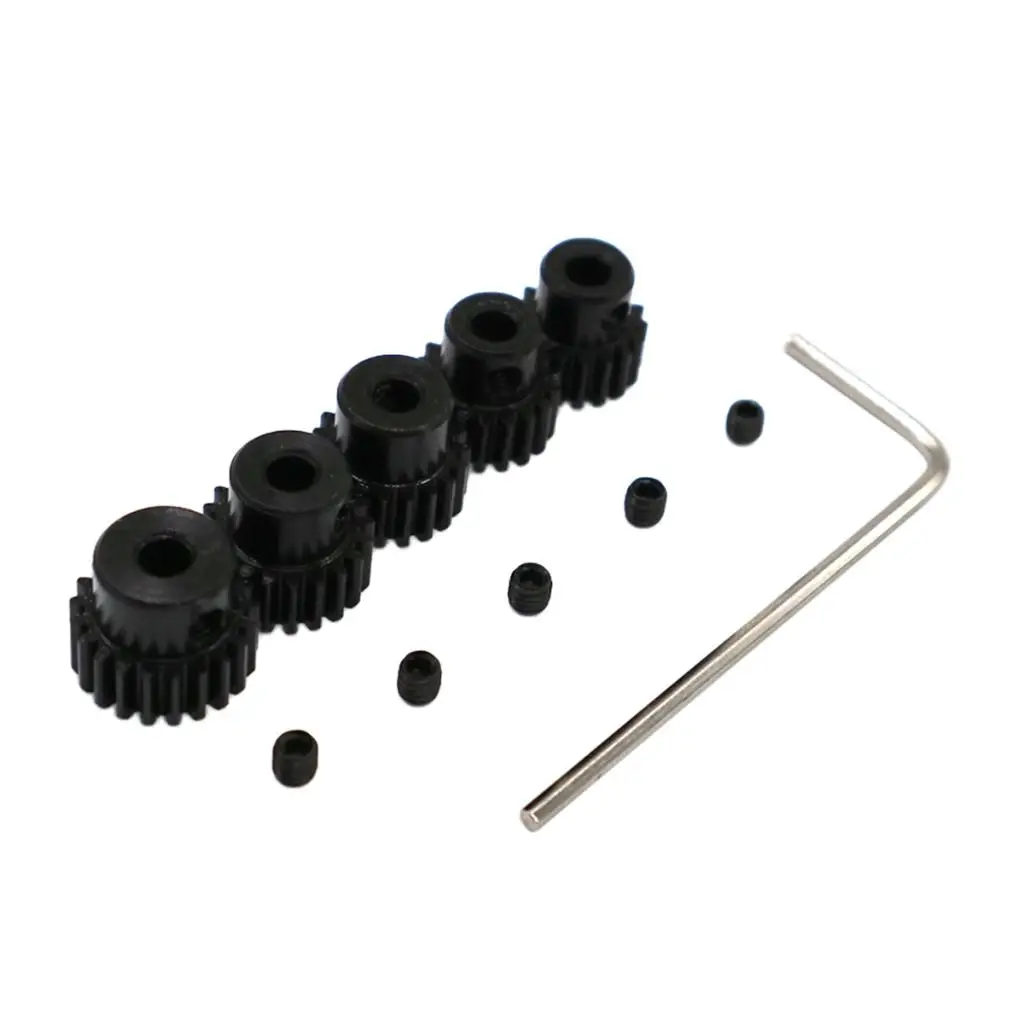 

Зубцы зубчатые для двигателя 1/8 RC, 5 шт., 48P, 22T, 23T, 24T, 25T, 26T